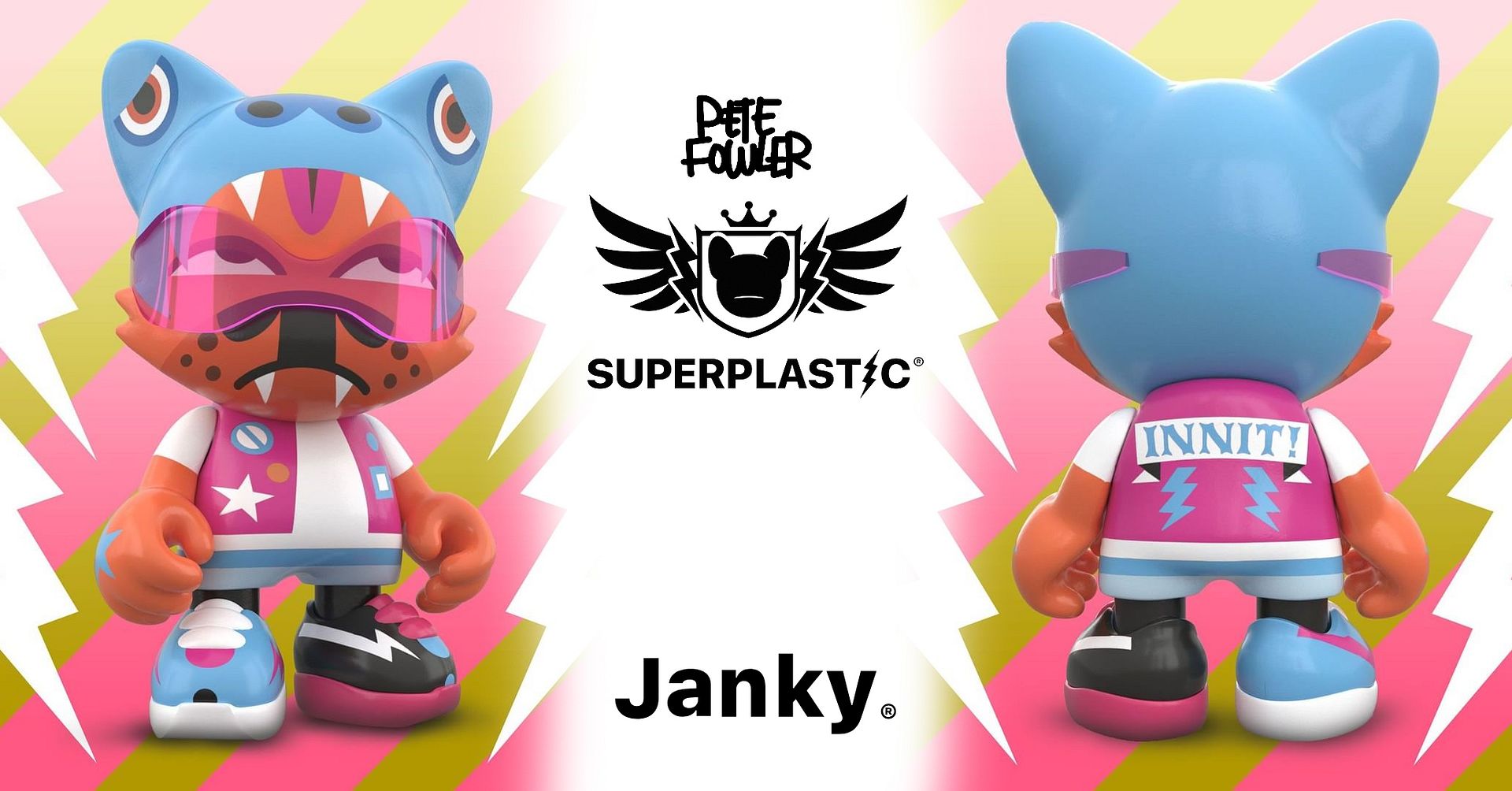 Pete Fowler S Janky Design From Superplastic Spankystokes